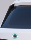 Running Man Car Magnet