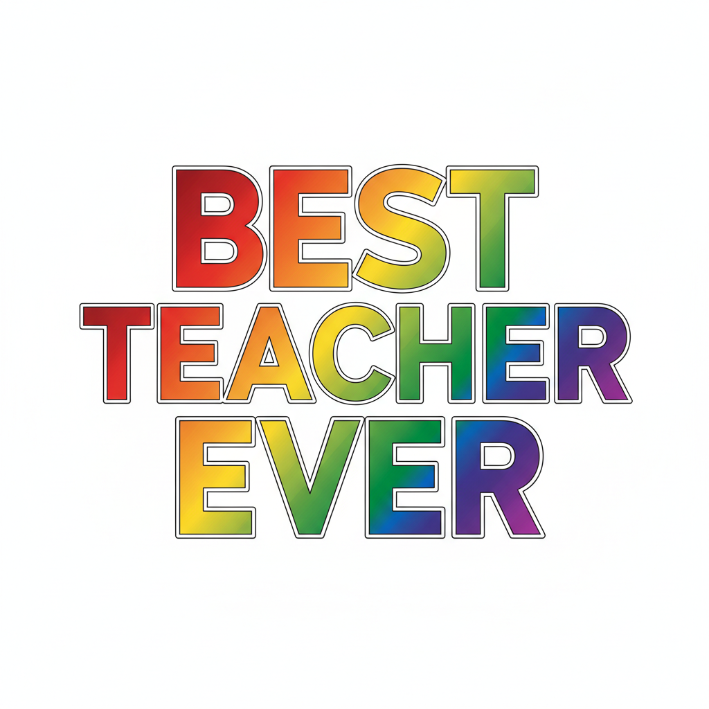 17 Oz Black Plastic Water Bottles-Customized w/ Teacher Name