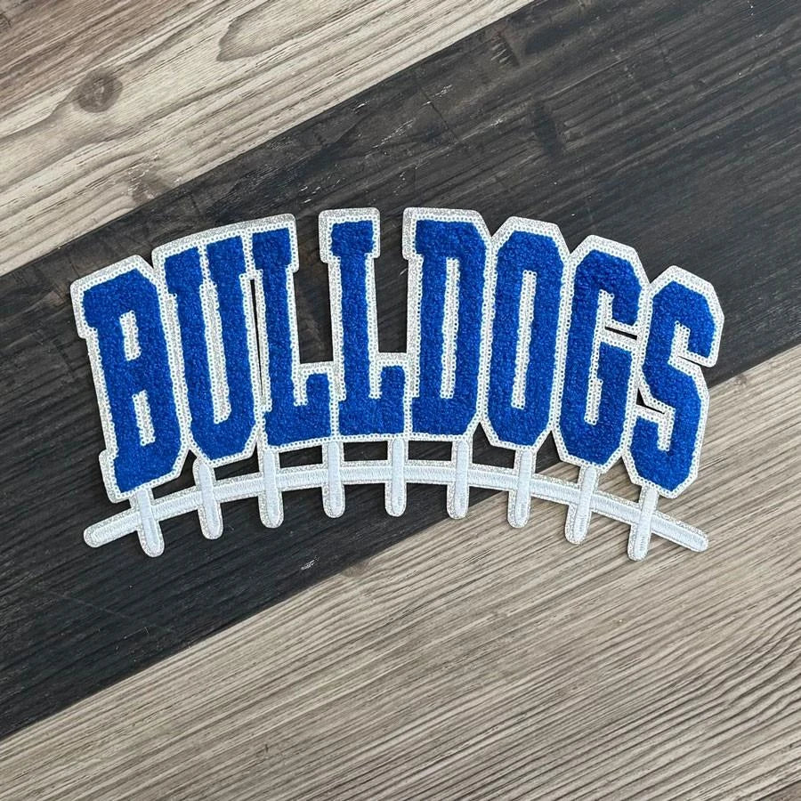 Bulldogs Football Sequin Sweaters